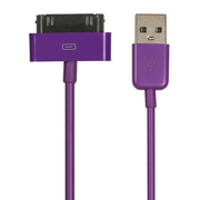 Purple Apple Charging Sync Cable