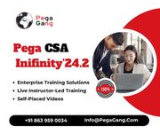 Pega CSA Infinity'24.2 Online Program with Live Trainers – PegaGang