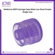 Medicina ENFit Syringe Caps Male Low Dose Purple Single-Use - Joya Med
