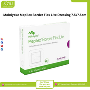 Molnlycke Mepilex Border Flex Lite Dressing 7.5×7.5cm - Australia