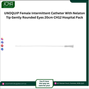 UNOQUIP Female Intermittent Catheter With Nelaton Tip Gently Rounded