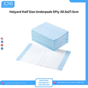 Halyard Half Size Underpads 5Ply 39.5×27.5cm - Joya Medical Supplies